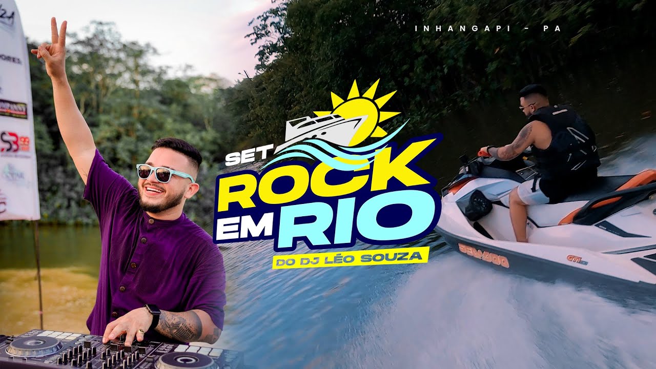 SET ROCK EM RIO DO DJ LEO SOUZA “4K”( INHANGAPI - PA )