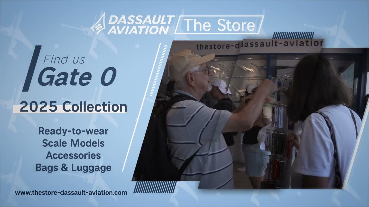 The Store - Salon du Bourget 2025 - Dassault Aviation