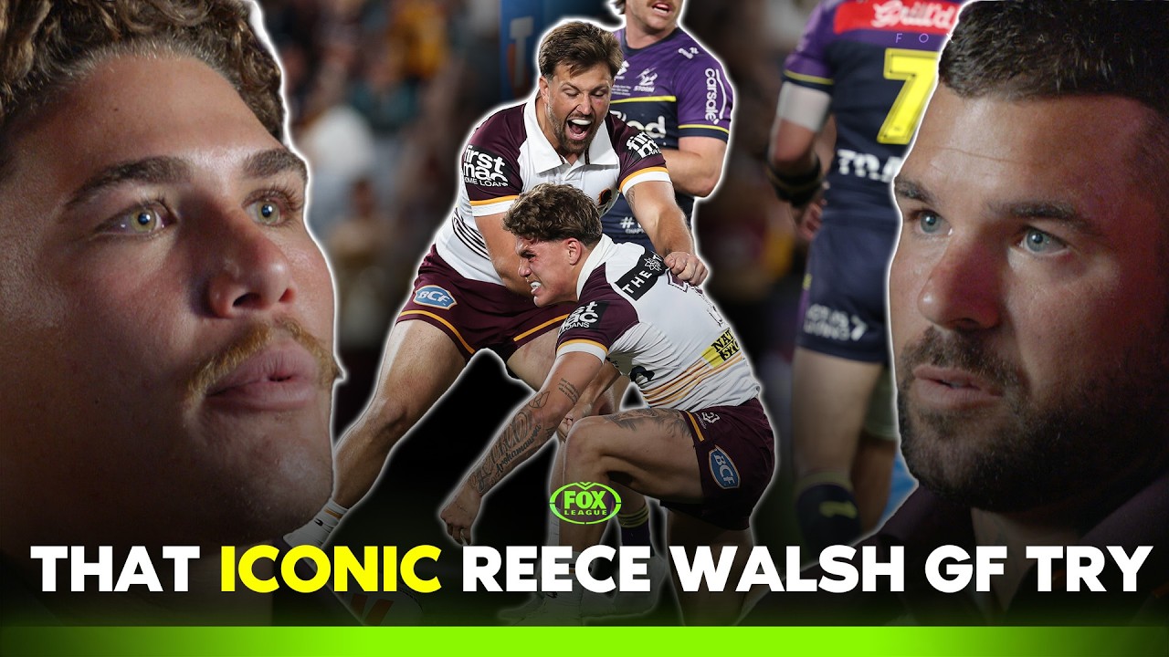 “I took it a little bit personal” Reece Walsh & Broncos teammates react to that ICONIC GF try 🤯