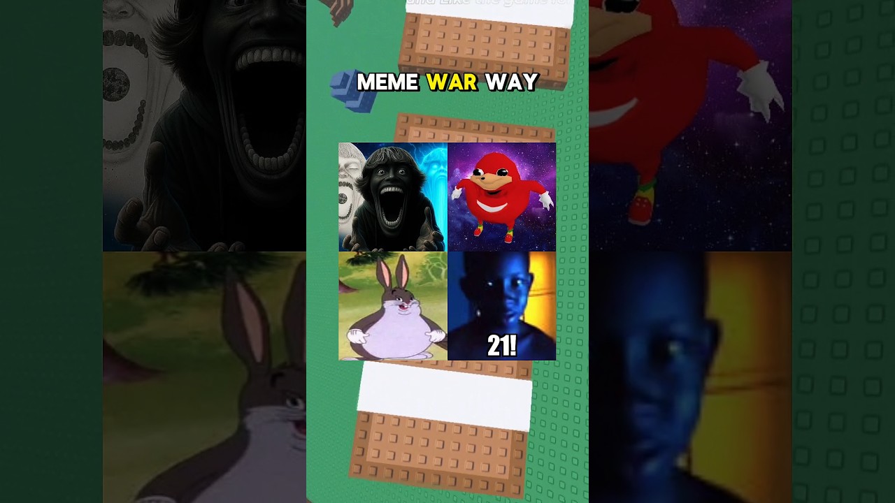 The Great Meme War Is Looking Good😭 #roblox #robloxrant #relatable