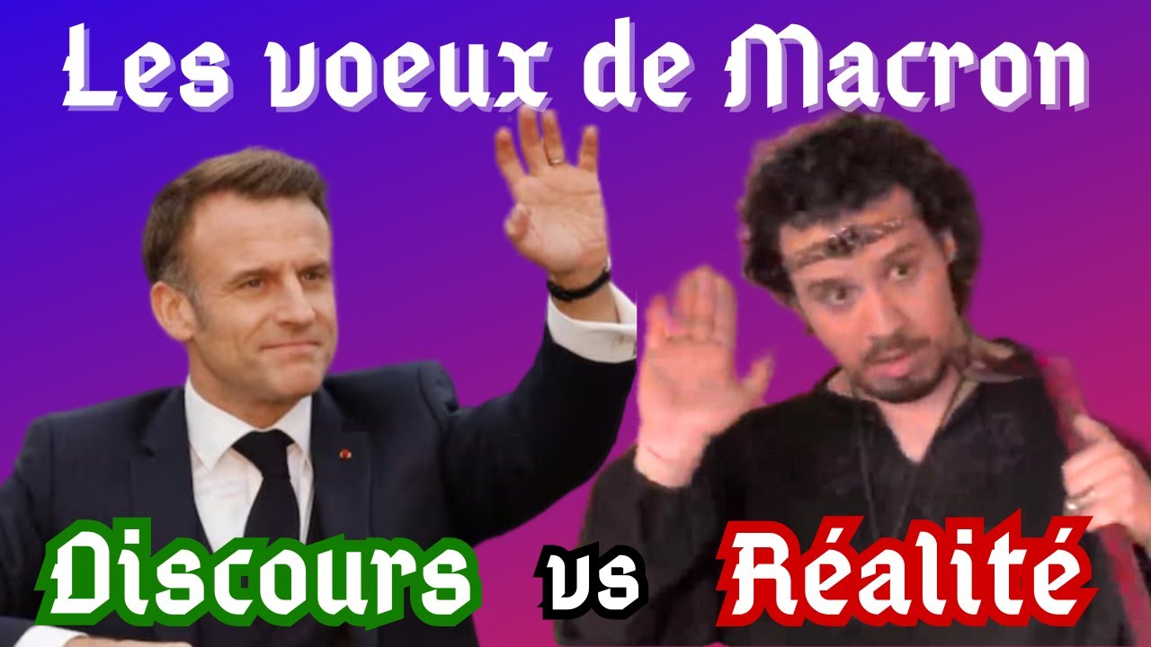Les vœux de Macron traduits par Kaamelott