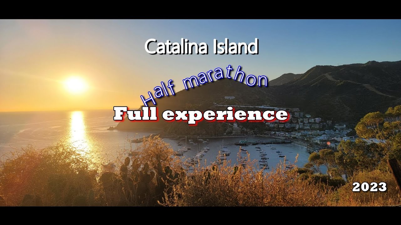 Catalina Island half marathon| 2023