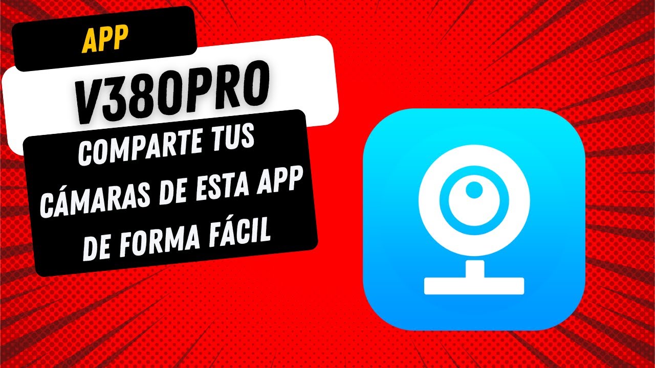 Aprende como compartir una cámara v380 pro de forma fácil y SEGURA