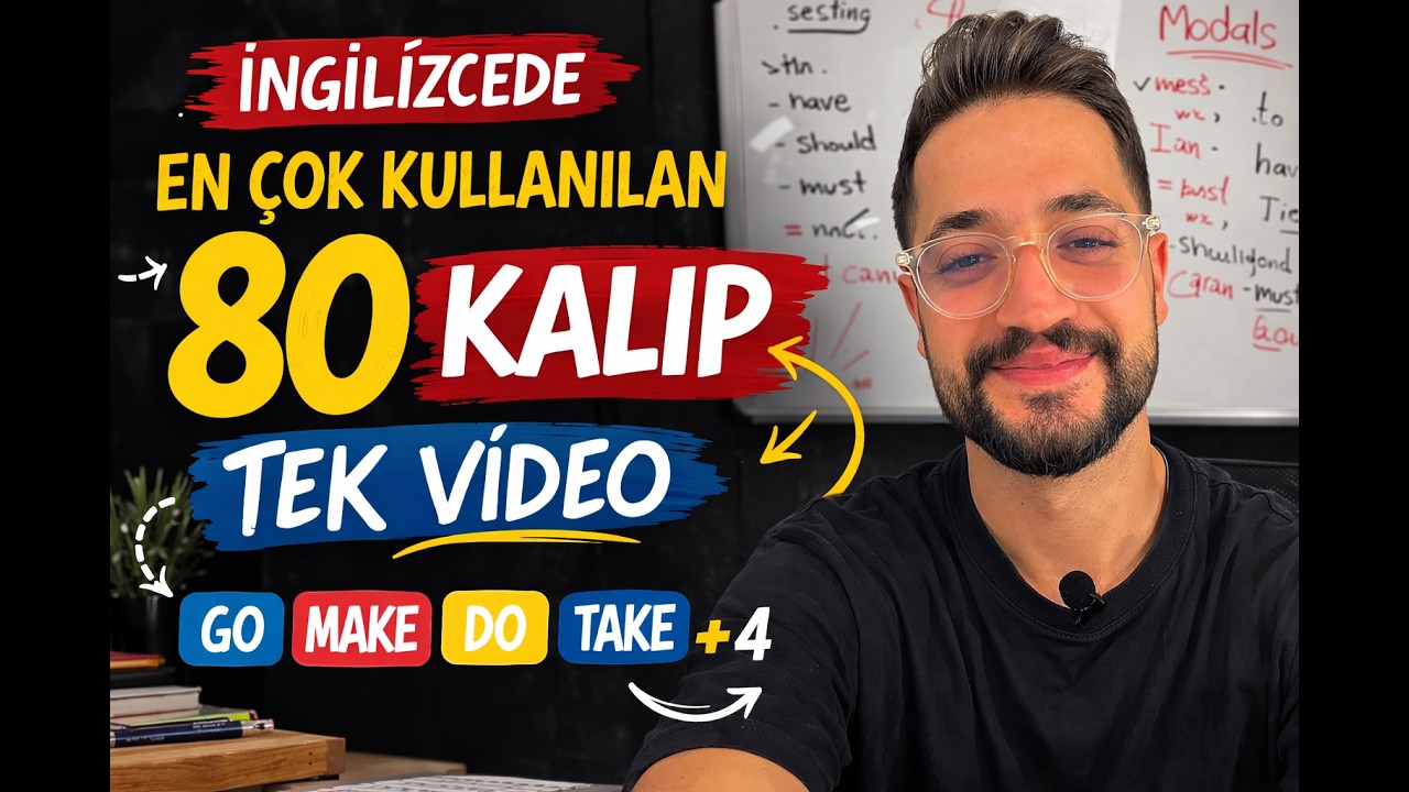 İngilizcede En Çok Kullanılan 80 Verb Collocation | Go, Make, Do, Take...