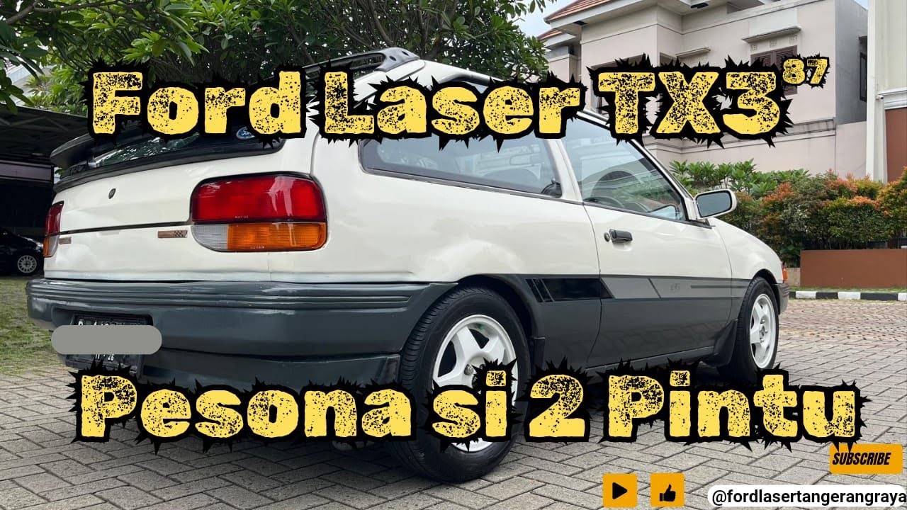 ford laser TX3 1987 || #irigasi #episode14