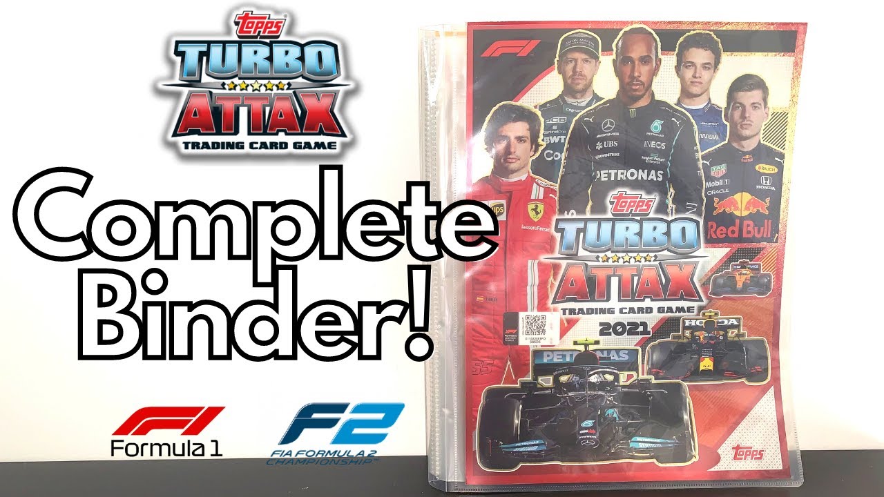 The Complete Collection! | Topps F1 Turbo Attax 2021 100% Complete Binder Review! | All 279 Cards!