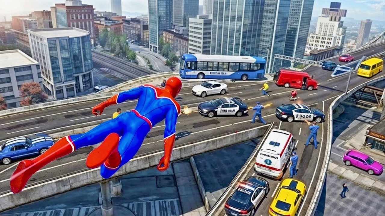 Spider Hero Rescue City - Android Gameplay HD
