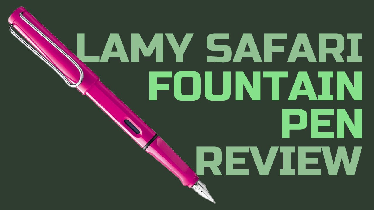 Обзор перьевой ручки Lamy Safari &mdash; лучшая перьевая ручка для начинающих