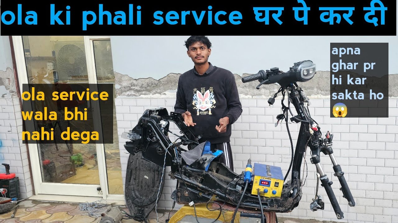 Ola s1 pro Gen2 major service  Ghar per hi major service  #electronic #videos #longvideo 