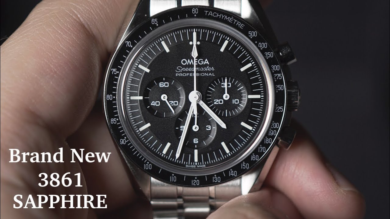 I Bought The New OMEGA Speedmaster Professional Moonwatch 3861 - Unboxing & Review