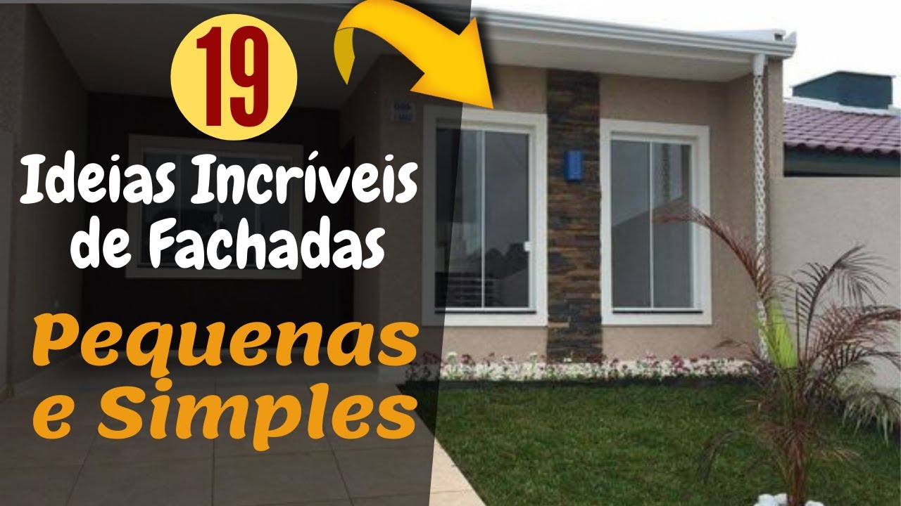 Pequenas e Charmosas: 19 Fachadas Incr&iacute;veis para Casas!