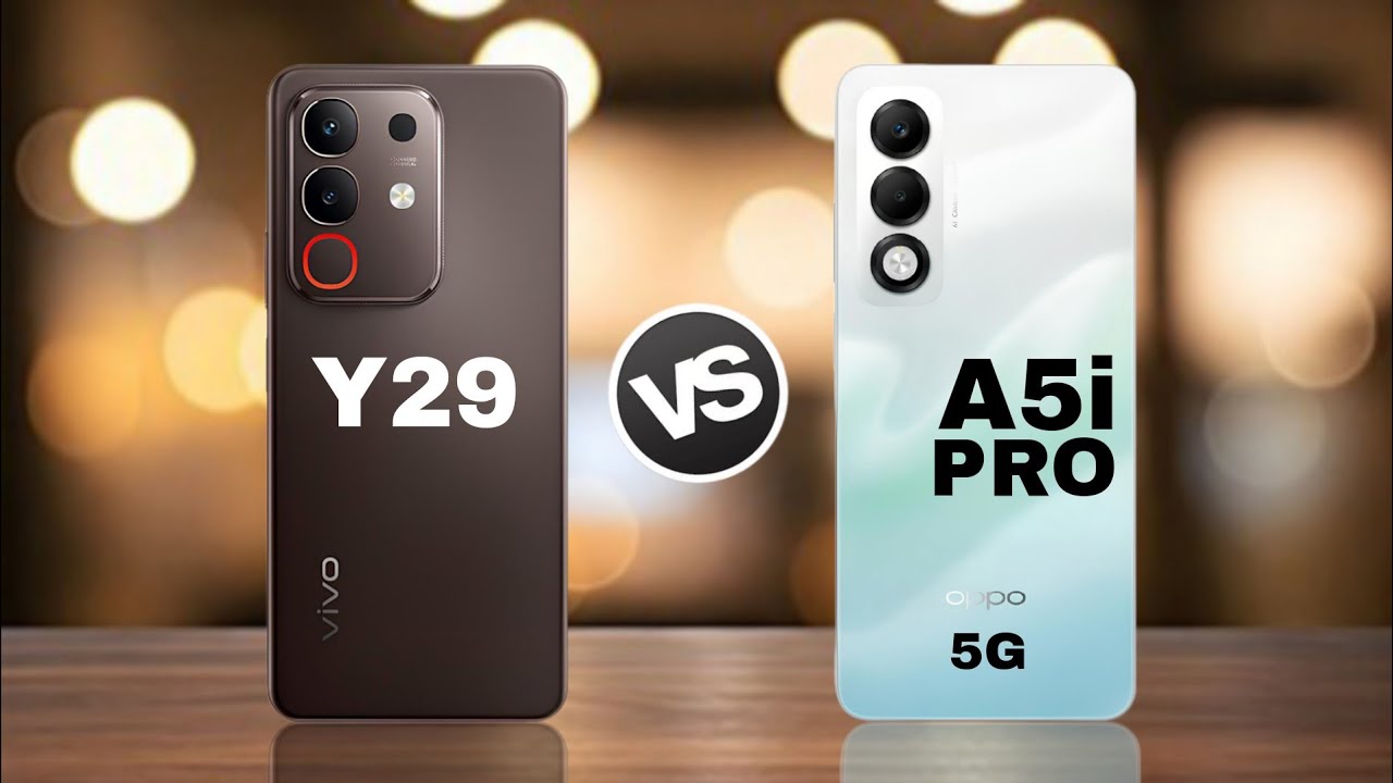 VIVO Y29 vs OPPO A5i PRO 5G &mdash; Speed, Style, and Smart Performance! 