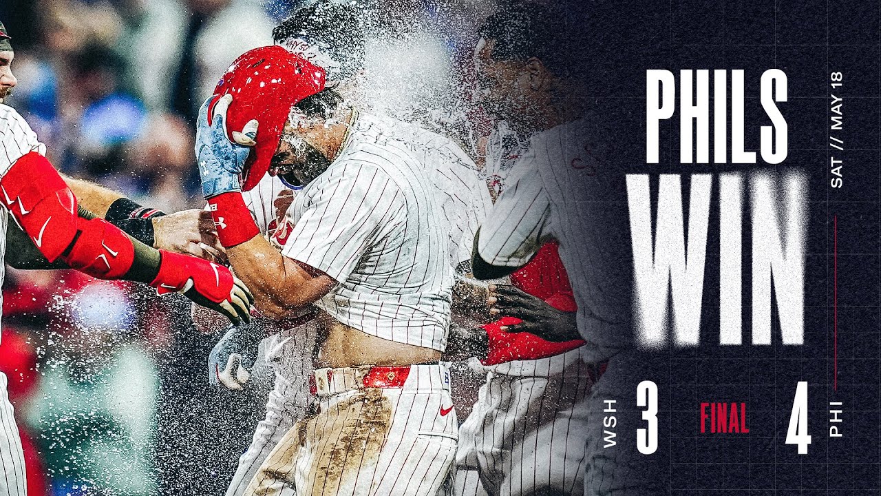 Nationals vs. Phillies Game Highlights (5/18/24) | MLB Highlights