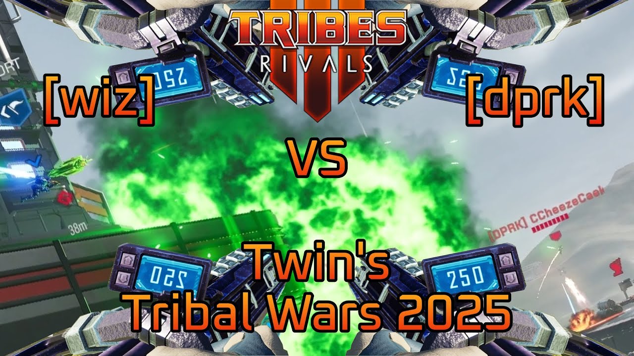 Tribes 3: Rivals | Twin's Tribal Wars 2025 #3 WIZ vs DPRK | Of A Matter Of Aim and Overjetting