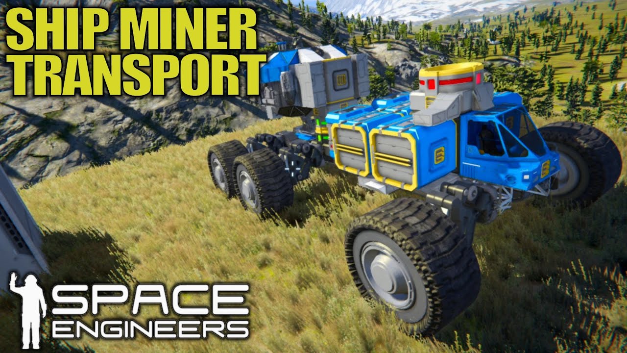 Ship Miner Transport | Space Engineers | Let's Play Gameplay | E08