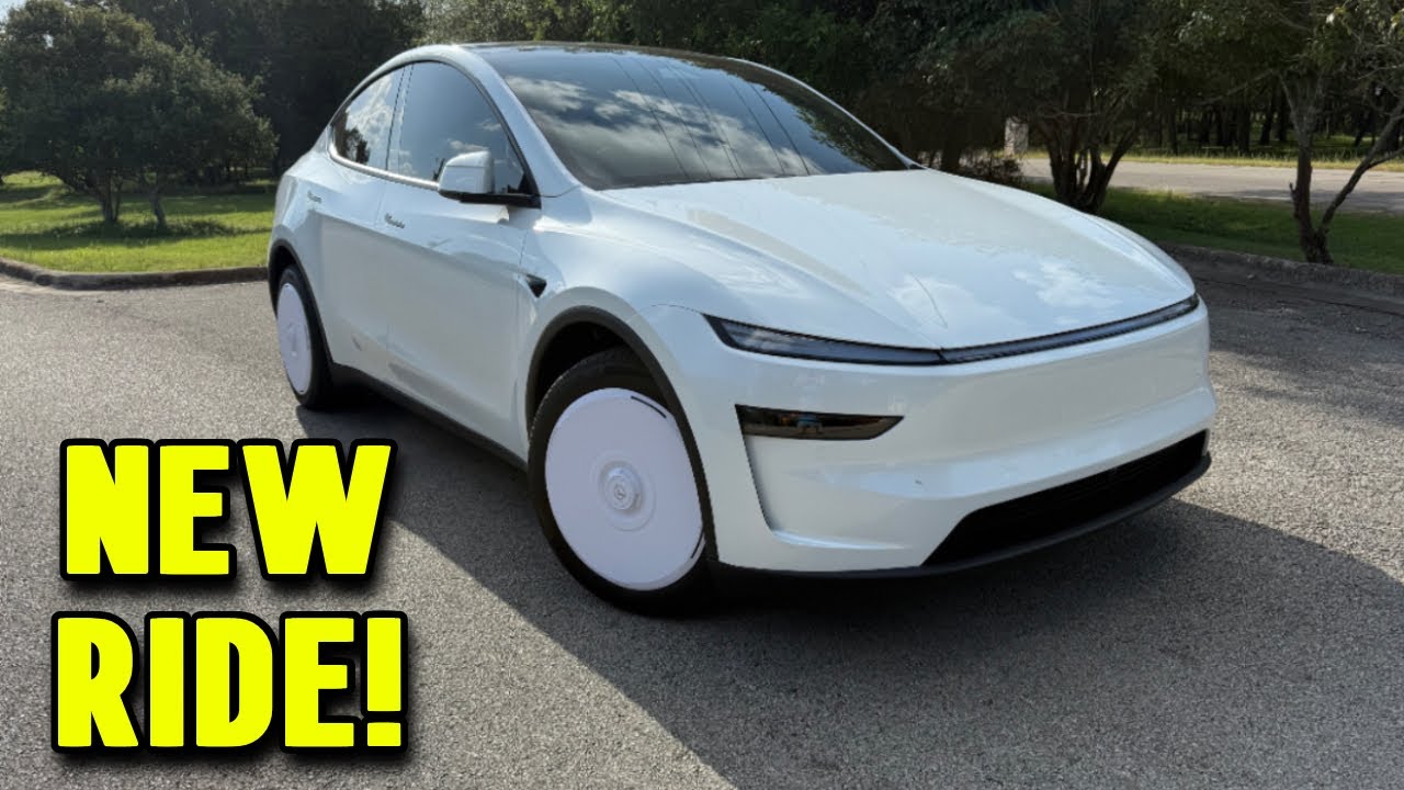I Bought My First New Car At OLD years old! Tesla Model Y Juniper *Not A Salvage*