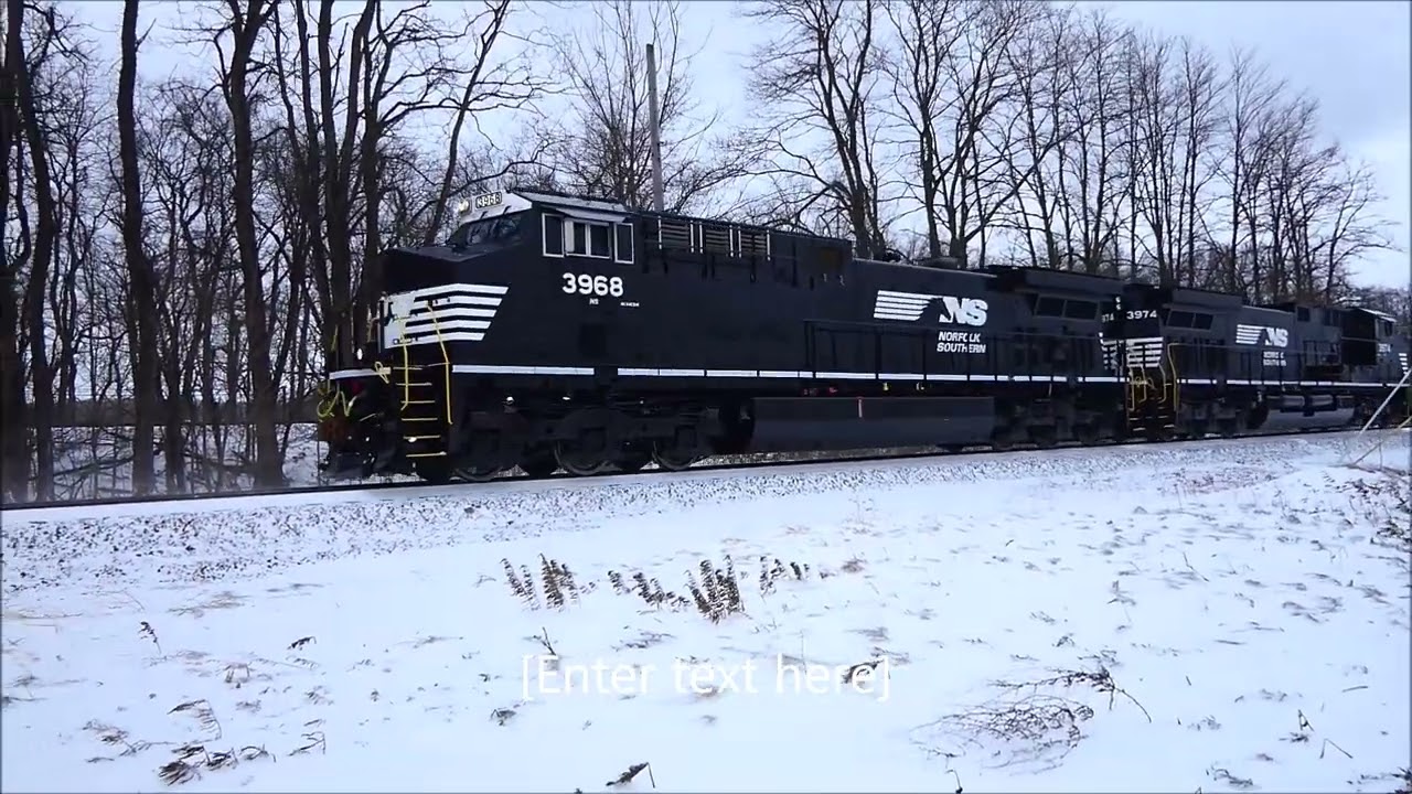 Wabtec tests 2 of the 3900 series AC44C6M locomotives for Norfolk Southern before 2026!
