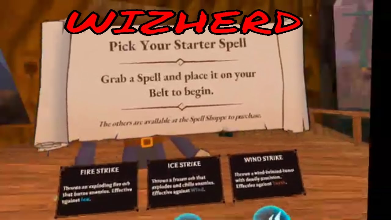 HOW TO PLAY WIZHERD VR