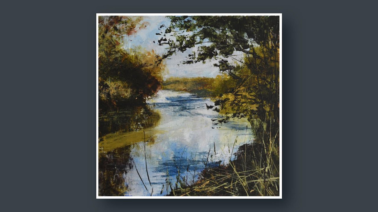 Acrylic painting on paper #art #painting #acrylicpainting #landscapepainting #painting