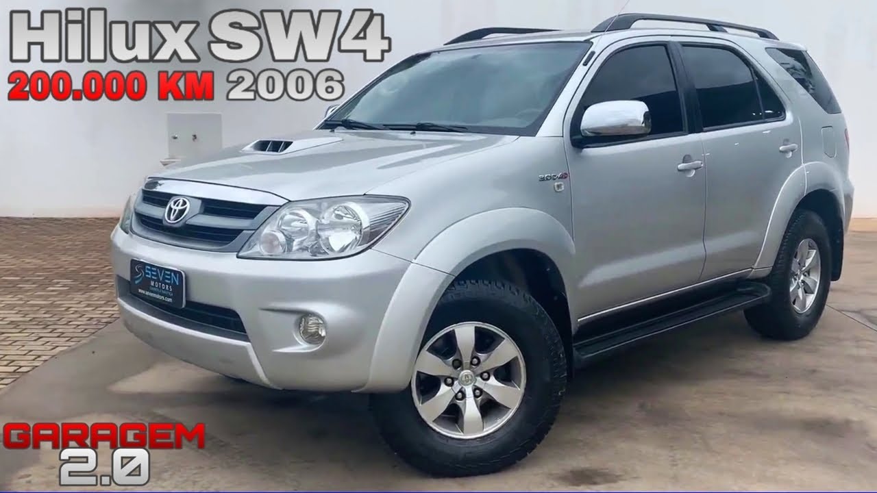 IMPRESSIONANTE: Toyota Hilux SW4 2006 Em Estado de 0KM! (Garagem 2.0)