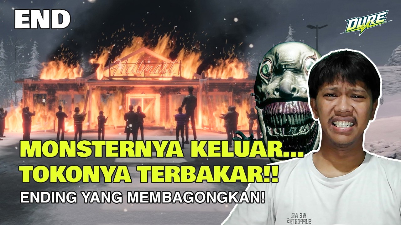 Ending Tergila Hellmart... Monster Lepas & Tokonya Habis Terbakar! | Hellmart End