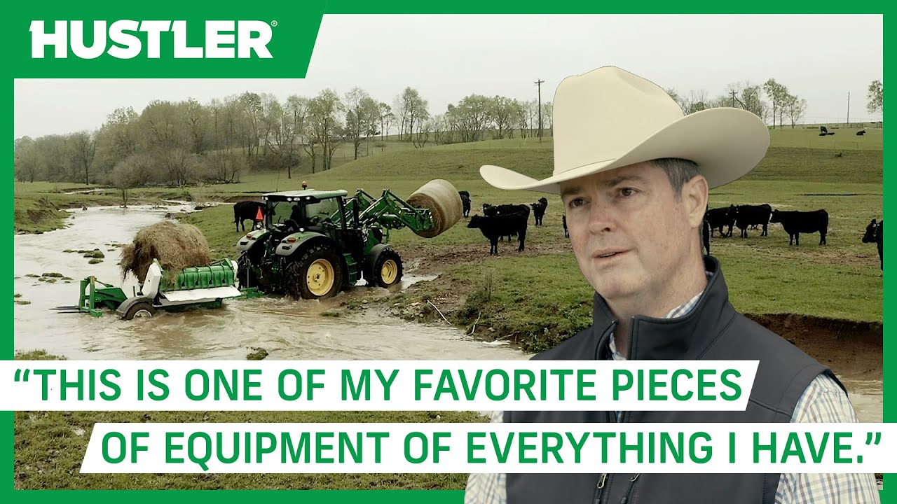 Kentucky Angus Cattle Breeder says his Hustler Chainless TX205 is a Better Way to do Things