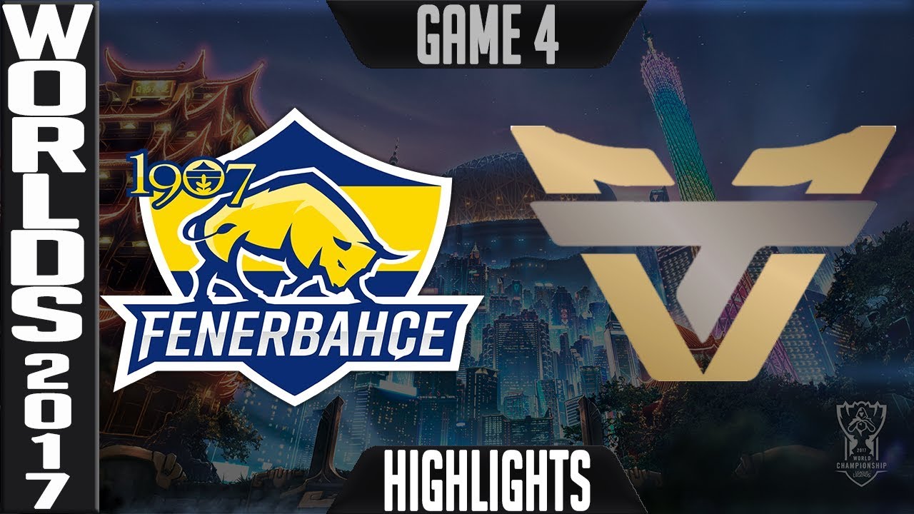 1907 Fenerbahce vs Team oNe Esports Highlights Game 4 Worlds 20176 Play in final 4 of 4 FB vs ONE G4