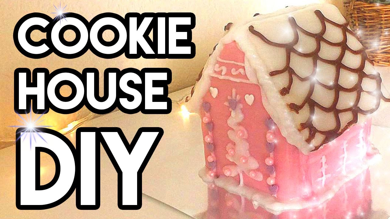 How To Make A Christmas COOKIE HOUSE (best gingerbread alternative)