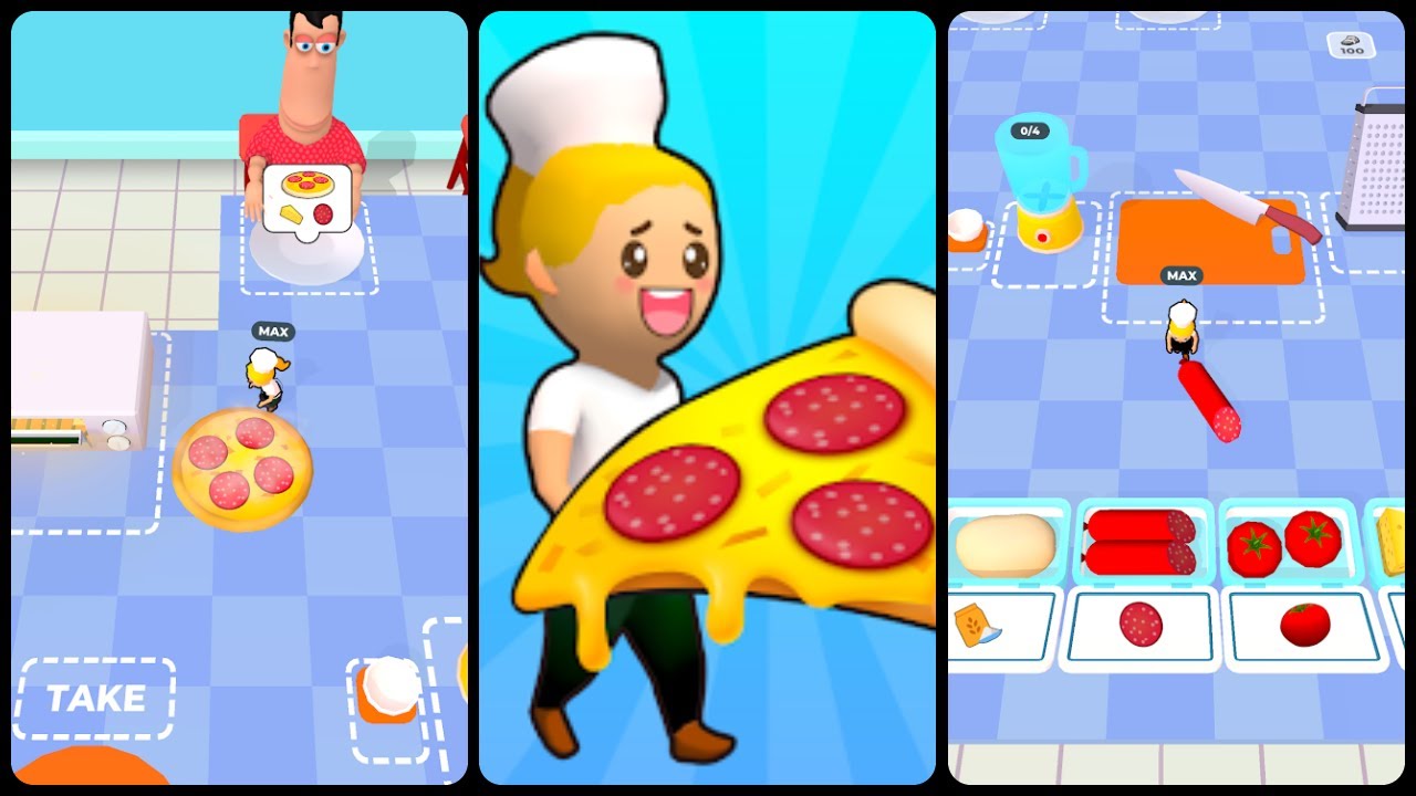 Tiny Pizza Master Gameplay Android Mobile