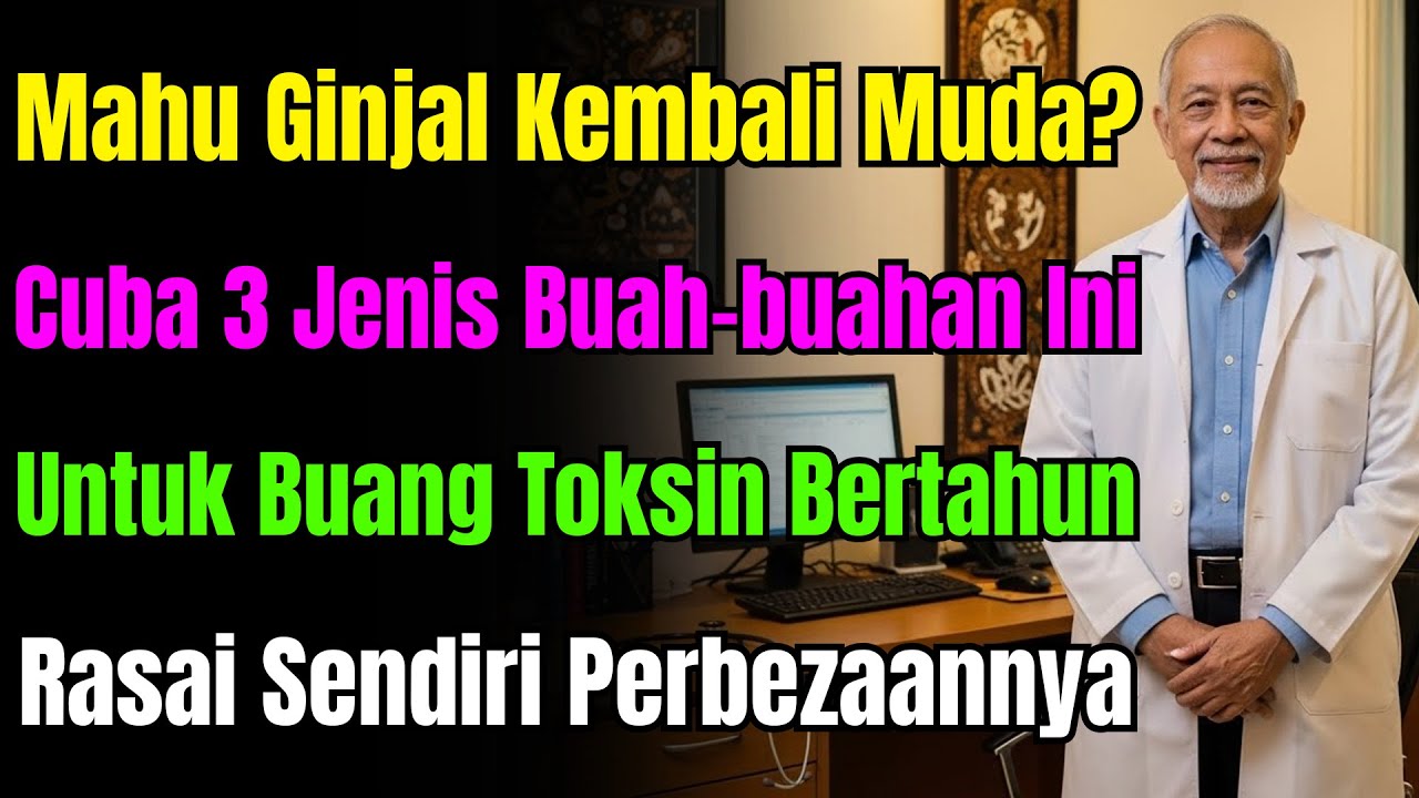 'Pencuci' Buah Pinggang Ditemui! Makan 3 Buah Ini Waktu Pagi, Singkirkan Toksin & Jadi Muda Semula.