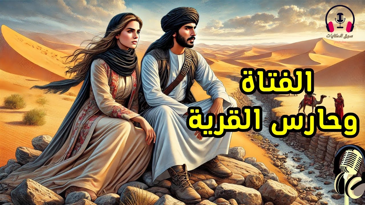 قصة الفتاة وحارس القرية، من القصص الخيالية المشوقة قبل النوم، ضع السماعات واستمع، سوق الحكايات