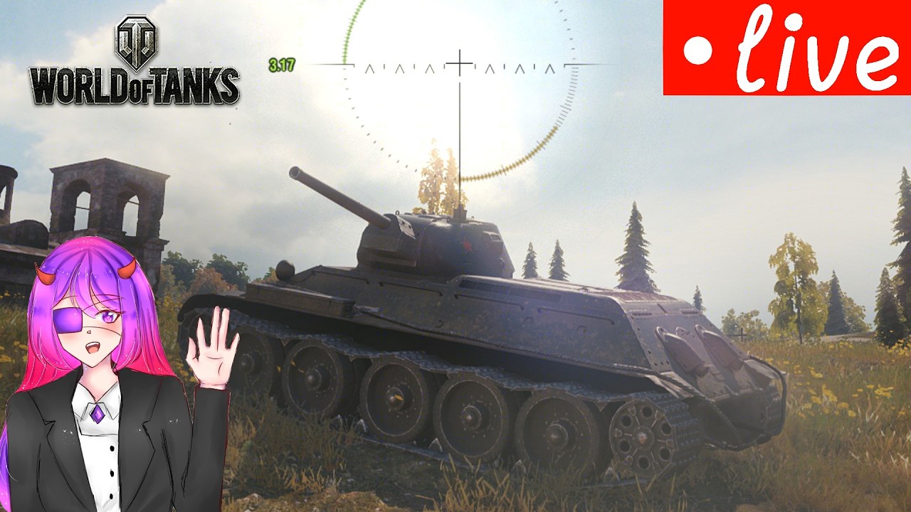 Word of tanks : หัดเล่น Day11 วันนี้ ดึกก