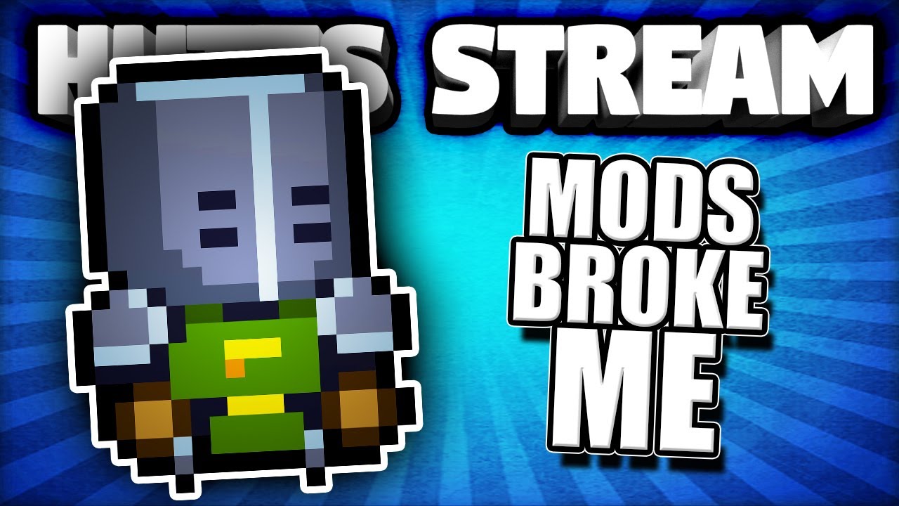 Modded Gungeon Broke Me - Hutts Streams Enter the Gungeon