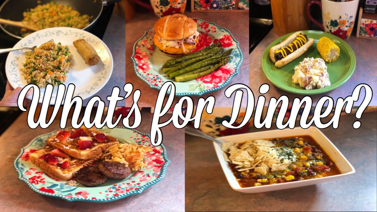 What’s for Dinner?| Easy & Budget Friendly Family Meal Ideas| June 17-22, 2019