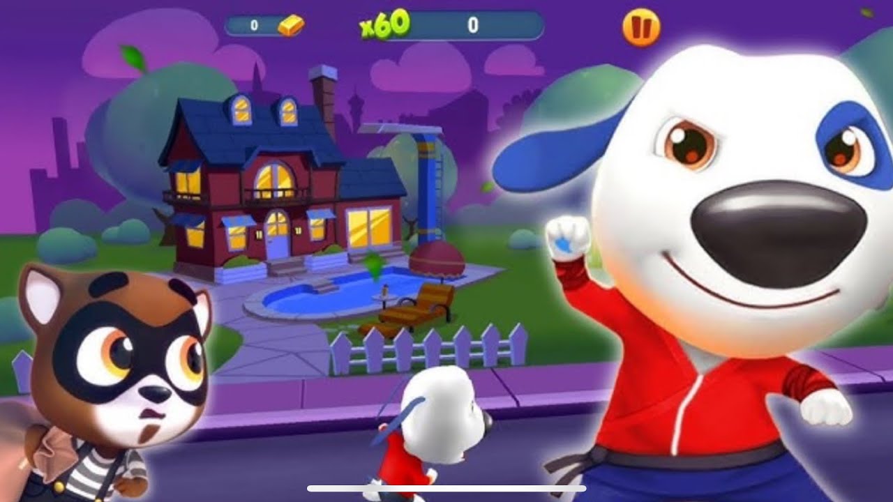 Talking Tom Gold Run Hank in Las Vegas