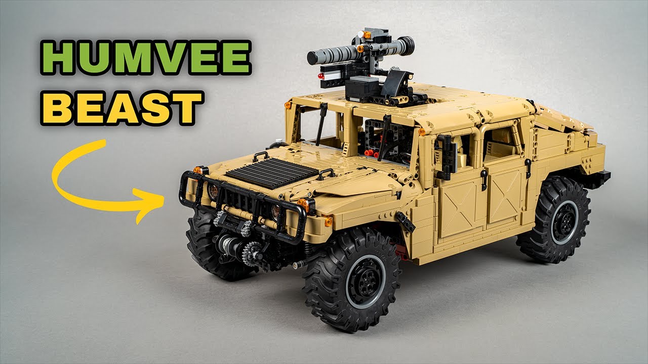 Военный Хаммер от CaDa — ЗВЕРЬ! Набор #C61036W