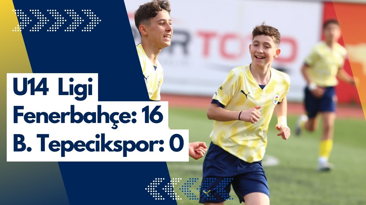 U14 Ligi| Fenerbahçe: 16 B. Tepecikspor: 0