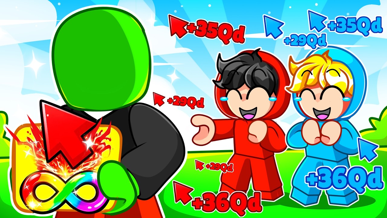 UDAJE NOOBA a potem WYDAJE $9.123.892$ w Tap Simulator w Roblox!