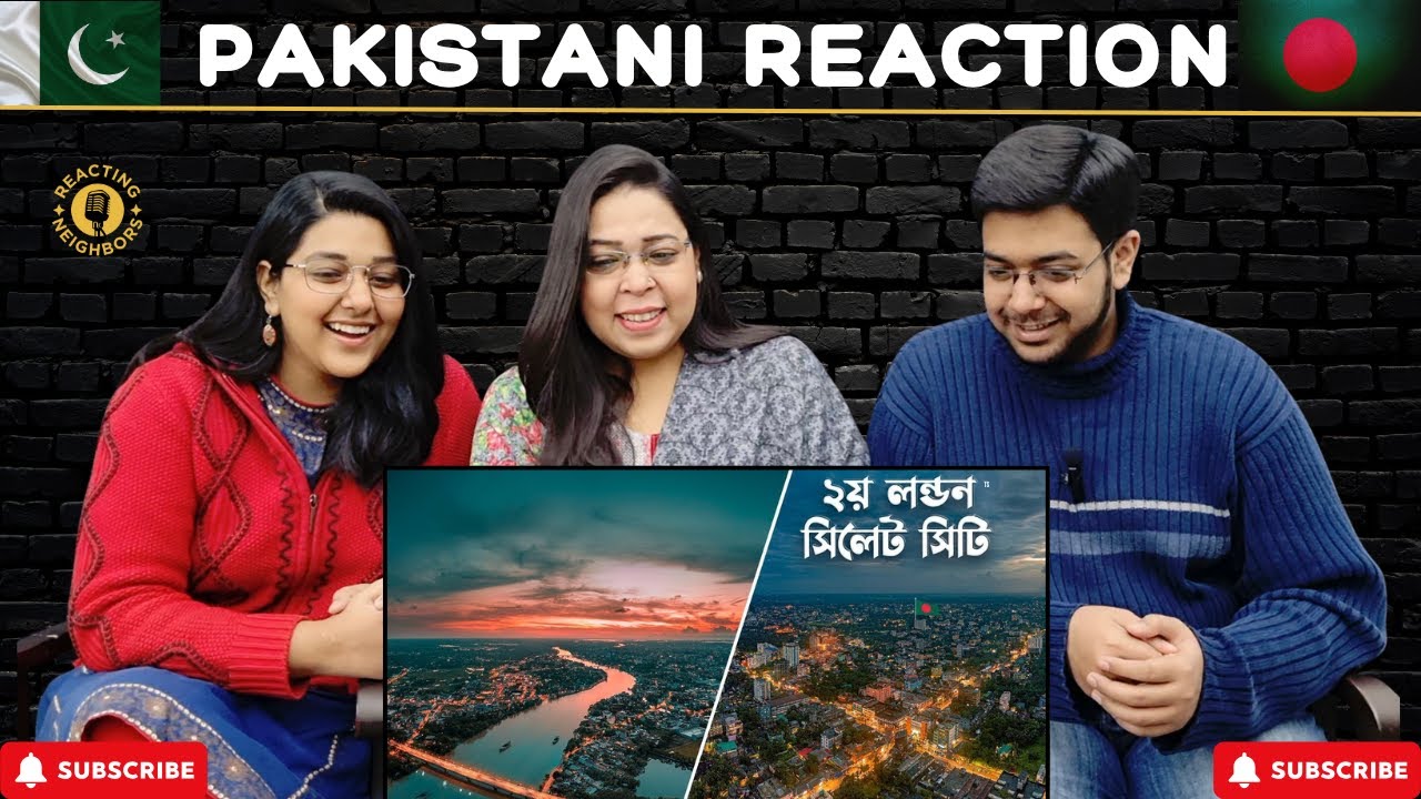 Exploring SYLHET City from Above: 4K Drone Perspectives | Reaction!
