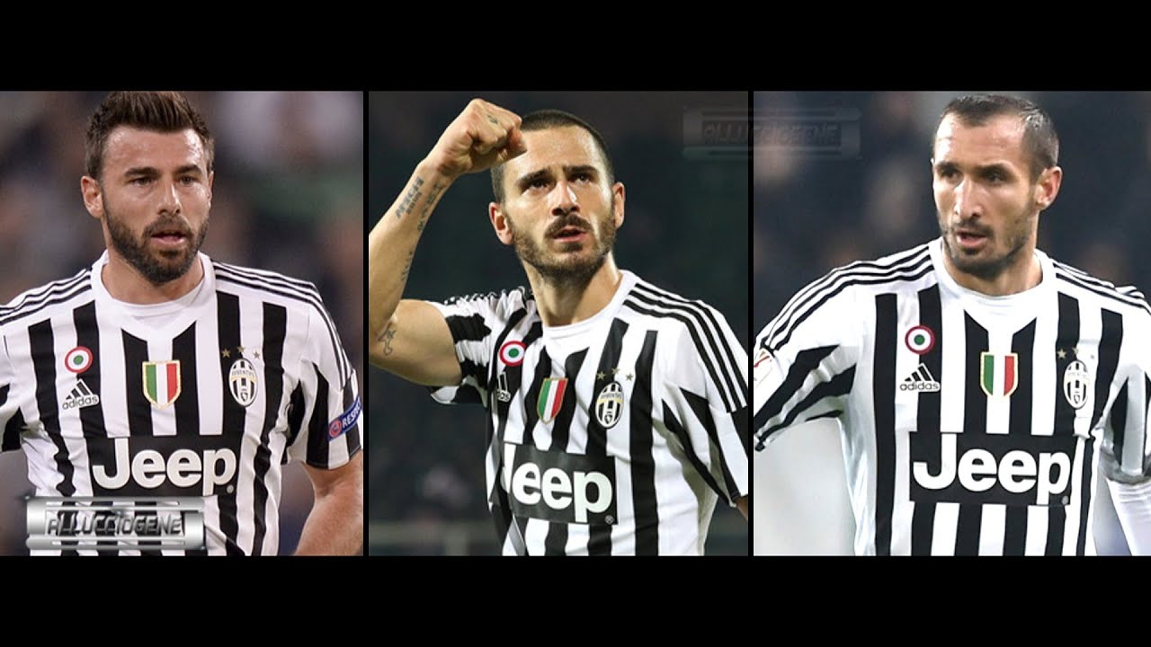 Barzagli Bonucci Chiellini Defensive Skills & Tackles 2016 Juventus