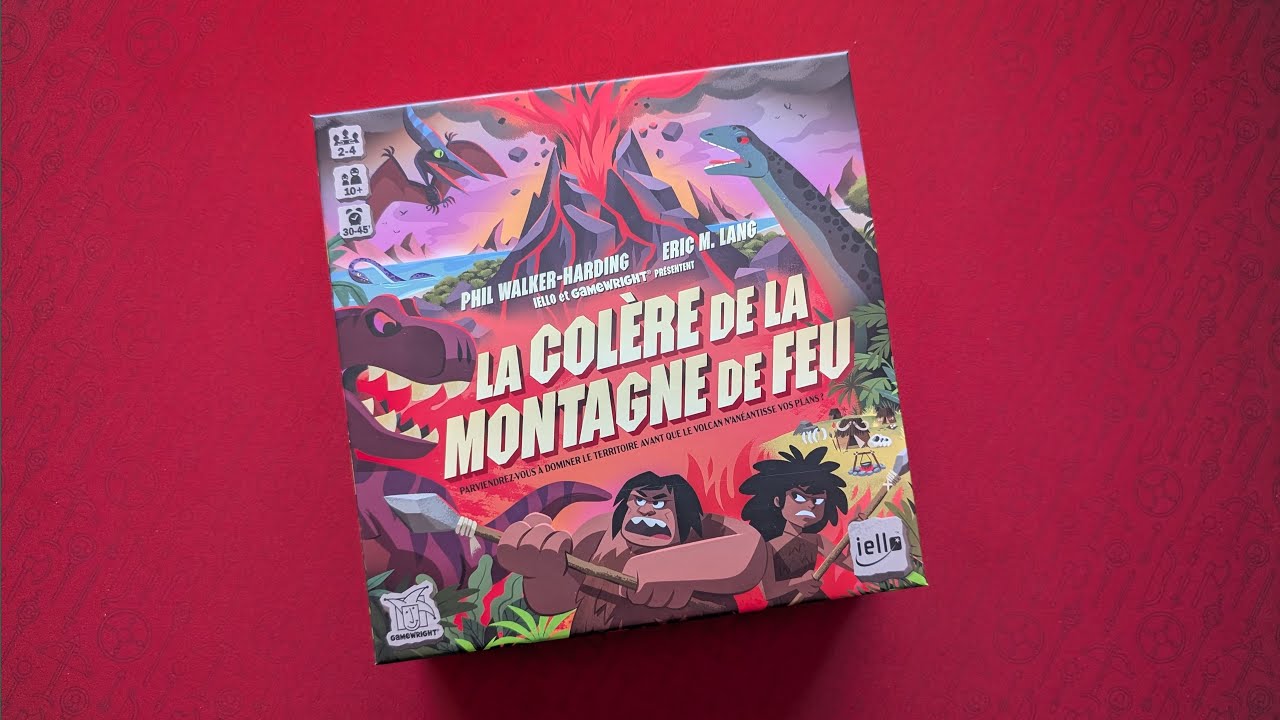 LA COLERE DE LA MONTAGNE DE FEU en famille