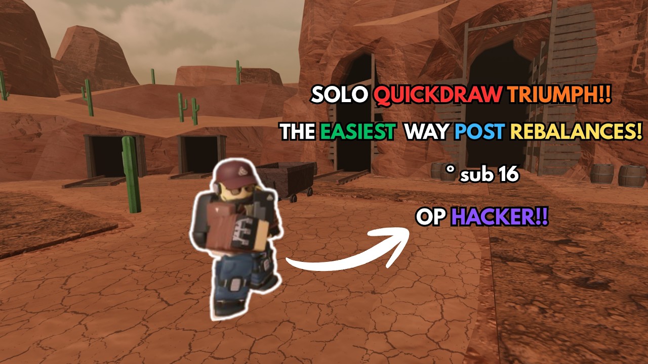 The Easiest Solo Quickdraw After Rebalances... (TDS)