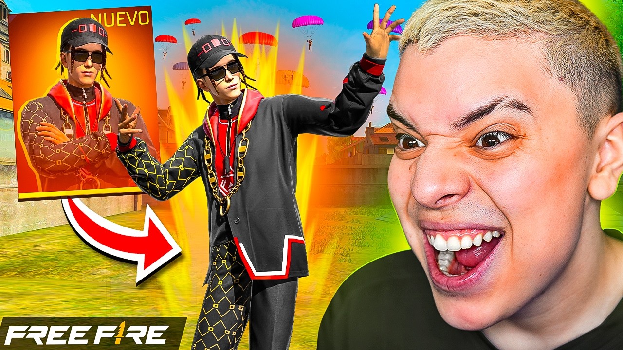 ¡GRAN MAESTRO Y REGALANDO LA SKIN HIP HOP EN FREE FIRE! 🔥 🔥 !! EN VIVO !!