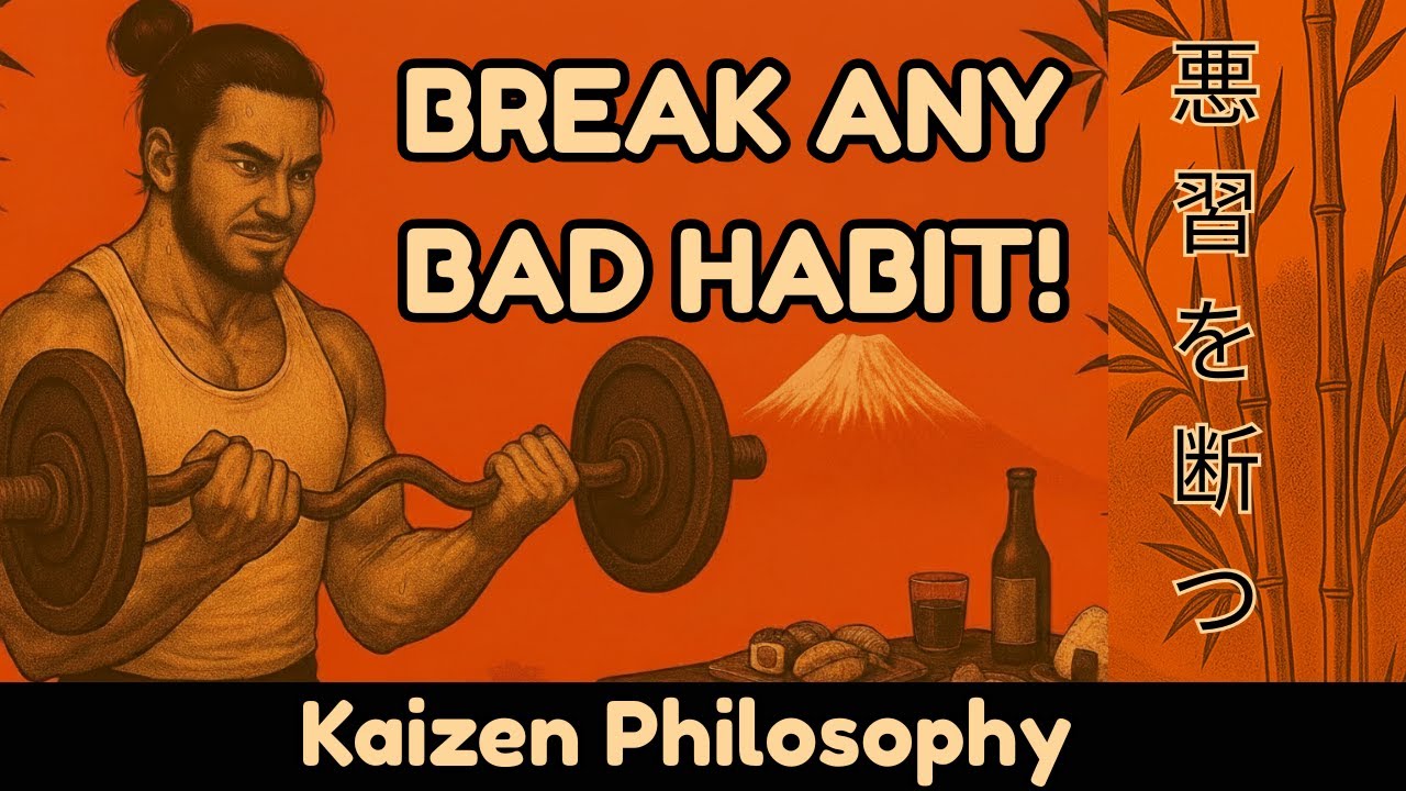 The Japanese System to Break Any Bad Habit (Kaizen Philosophy Explained)