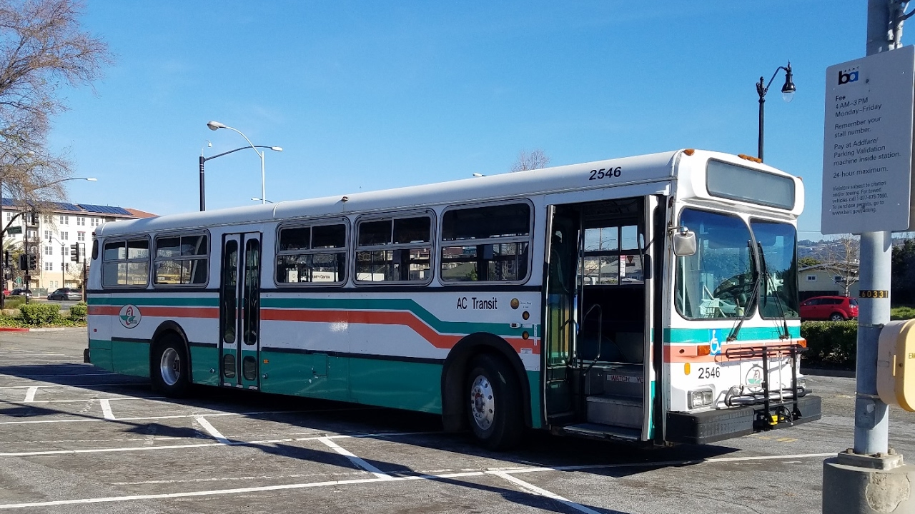 NorCal Bus Fans Excursion 2017: Ex-AC Transit 2546