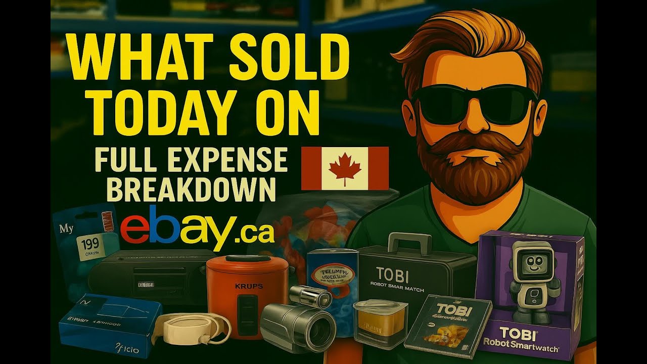 What SOLD on eBay.ca Today! 💰 (Full Profit Breakdown) 🇨🇦