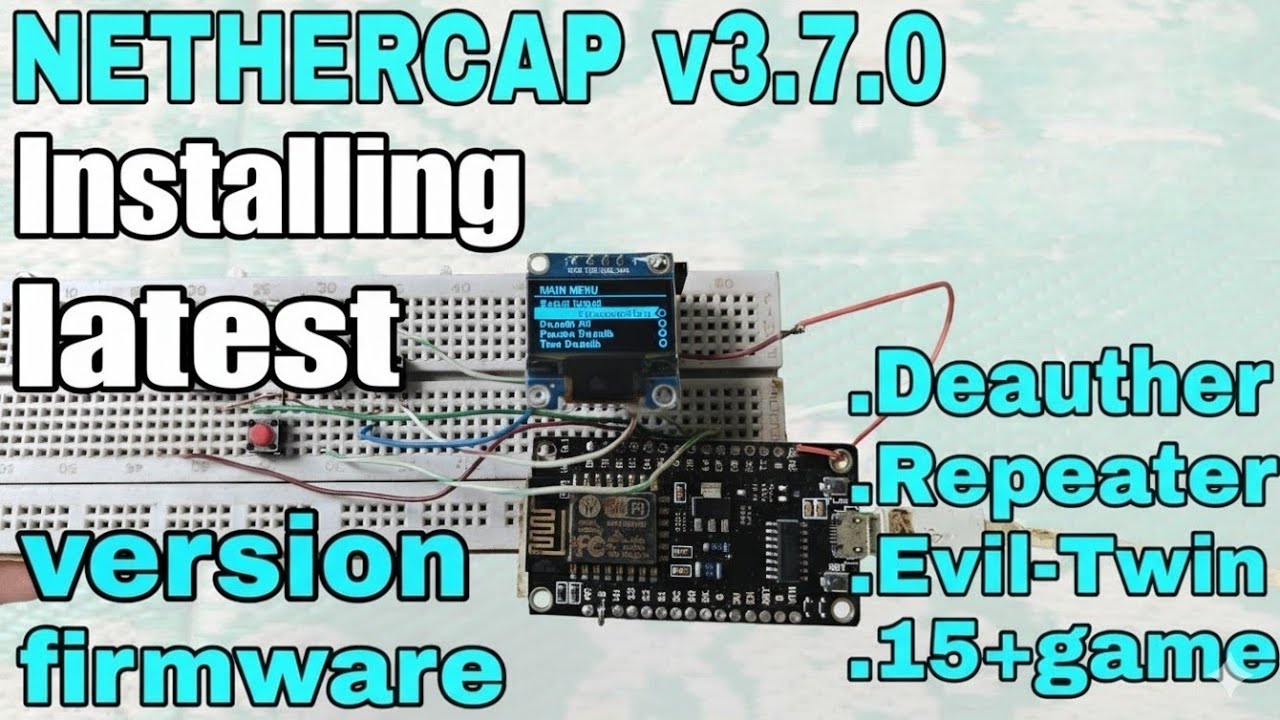Nethercap V3.7.0 Update & TinyJoypad Game Setup || 4-in-1 Nethercap device || TechNP