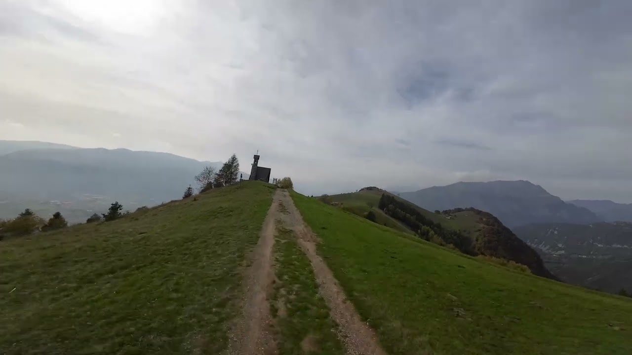 Cima Pare’ monte Blum in mtb 