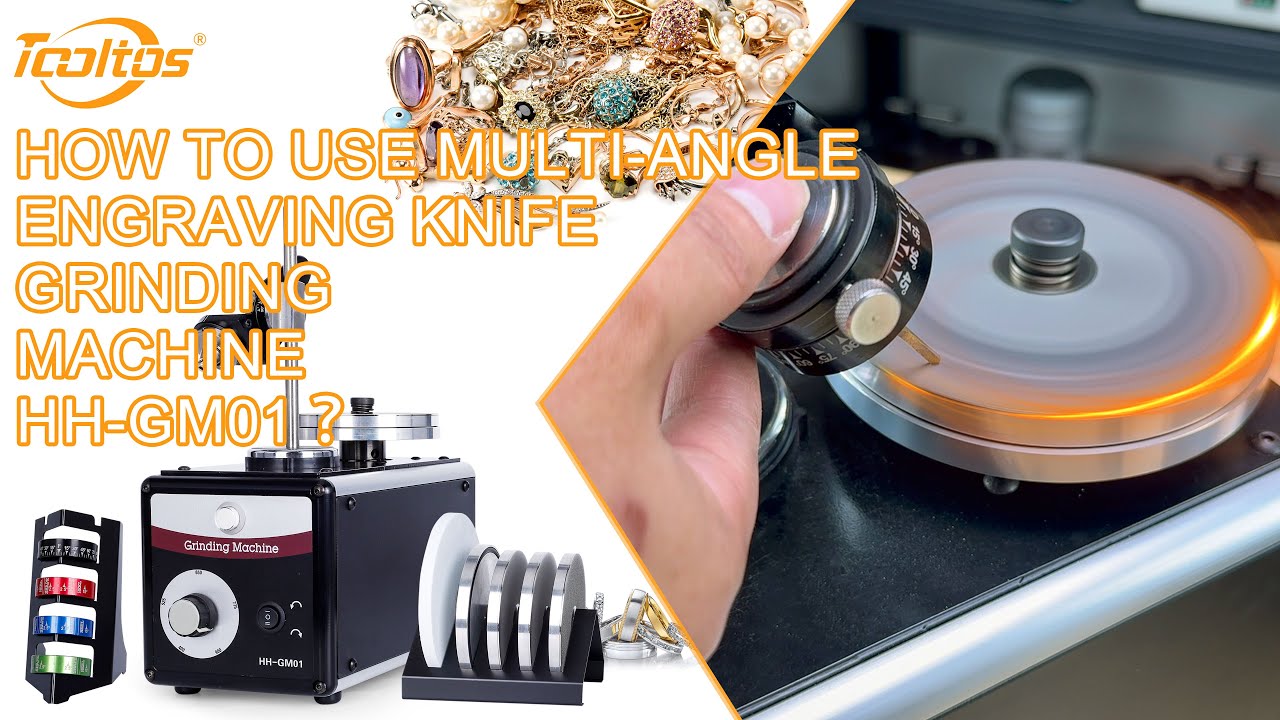 How To Use Tooltos Multi-Angle Engraving Knife Grinding Machine HH-GM01?