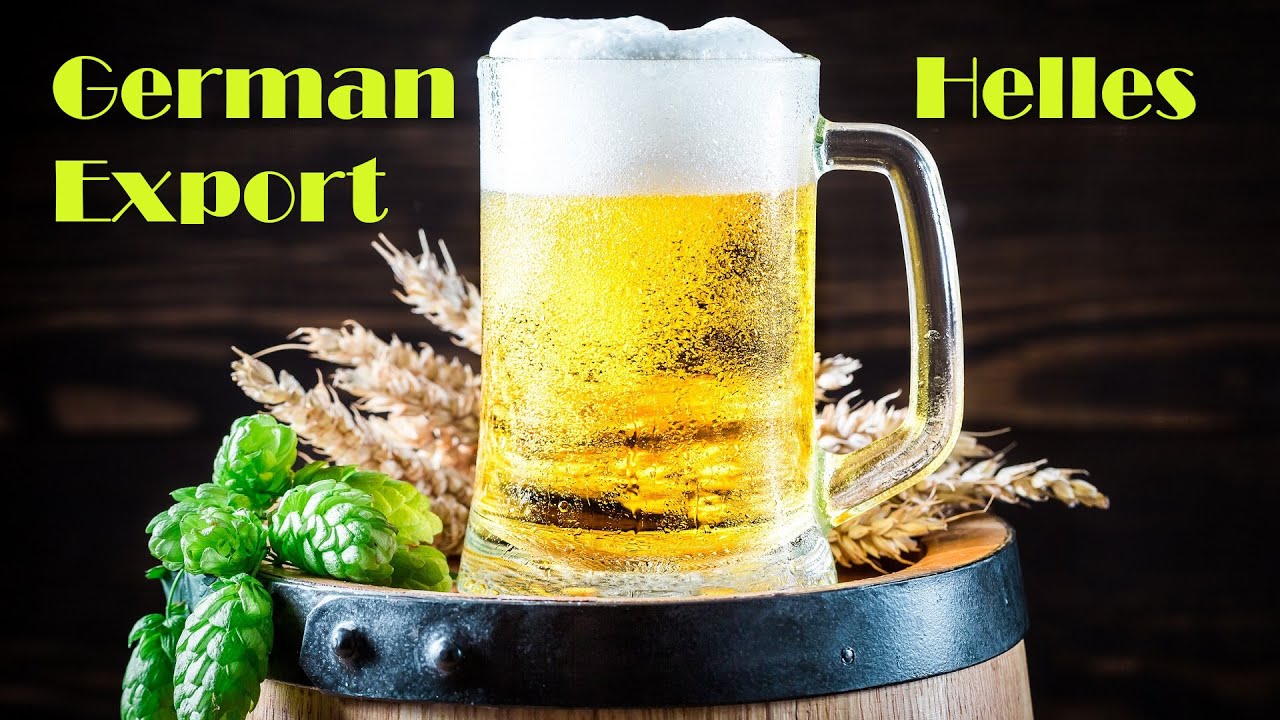 Отмеченный наградами рецепт немецкого пива Helles Exportbier All-Grain